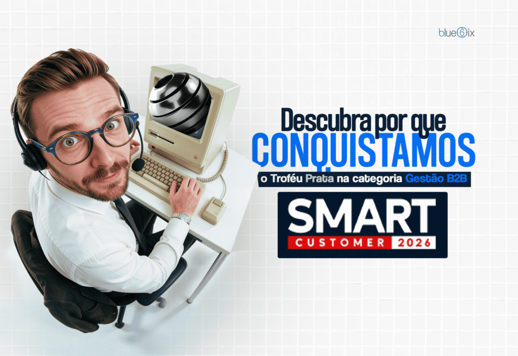 Blue6ix Conquista Troféu Prata no Prêmio Smart 2026 na Categoria Gestão B2